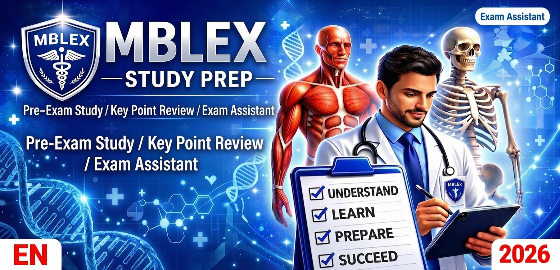 MBLEx Study Prep English app preview